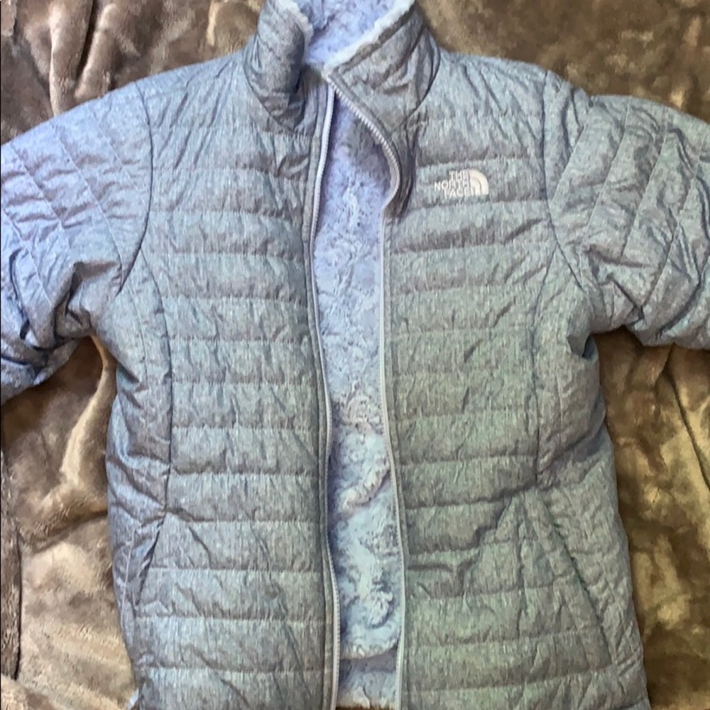 North face reversible coat